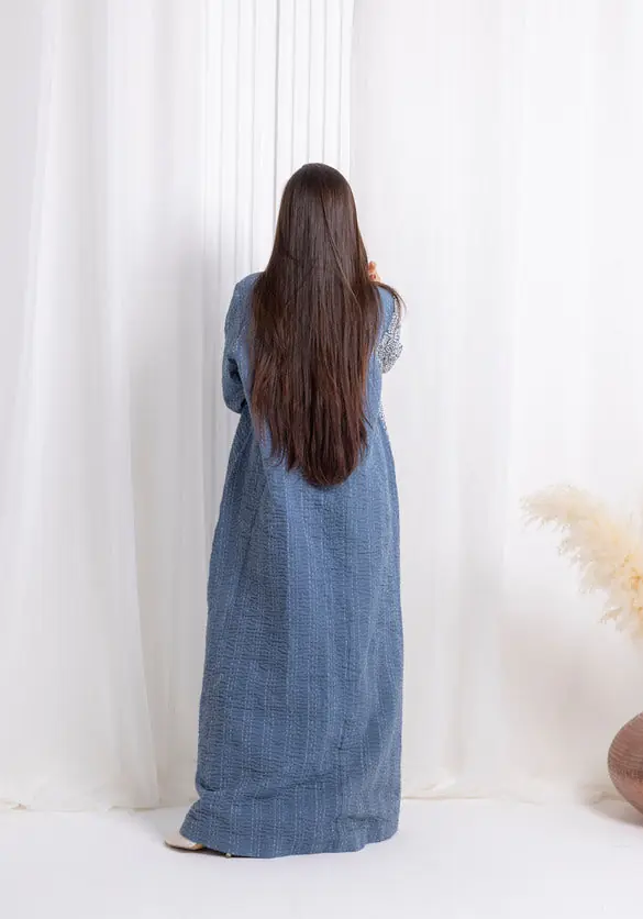 Winter Blue Abaya, photo 8
