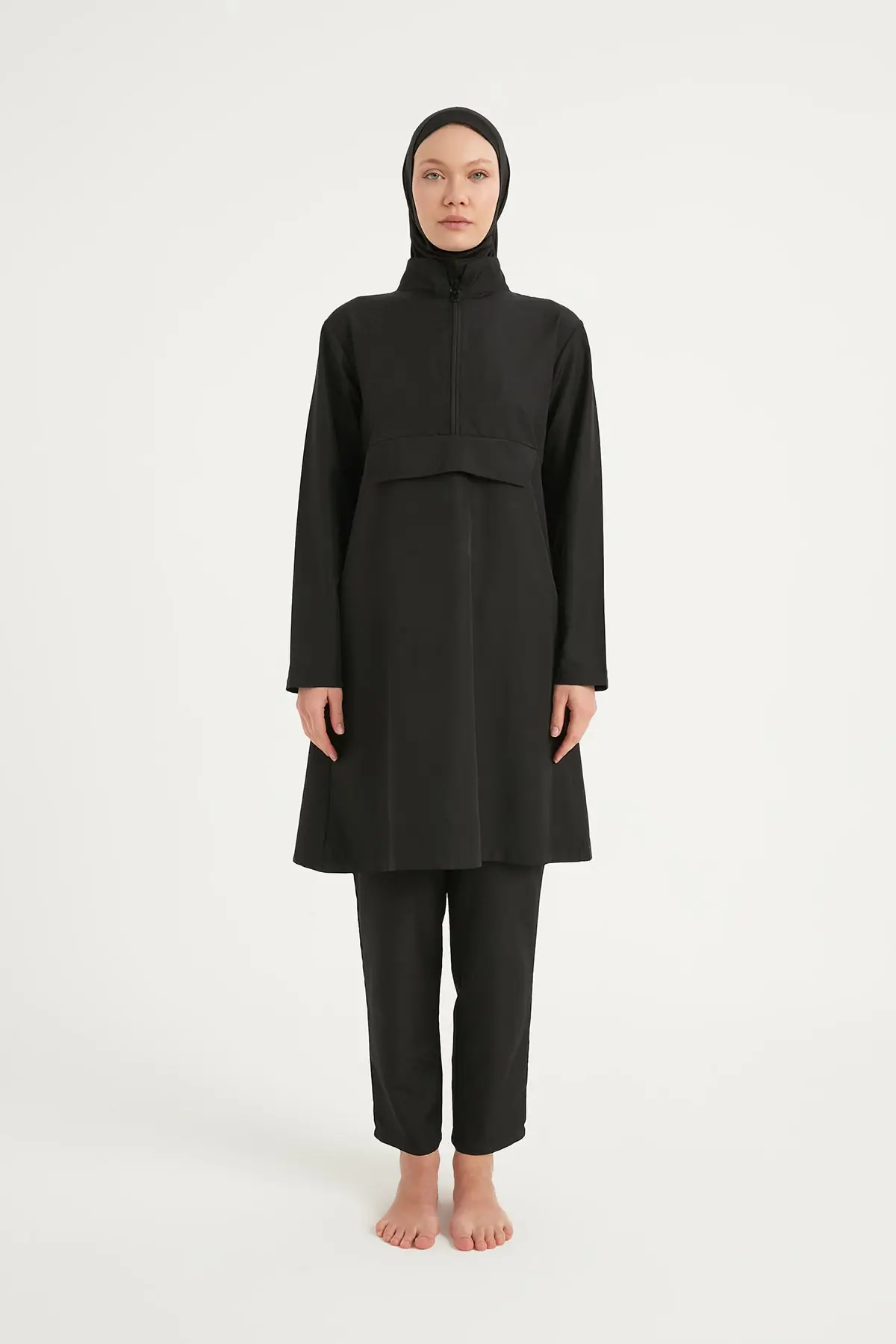 Andalus Black Full Coverage Burkini Set for A2503-1, photo 4