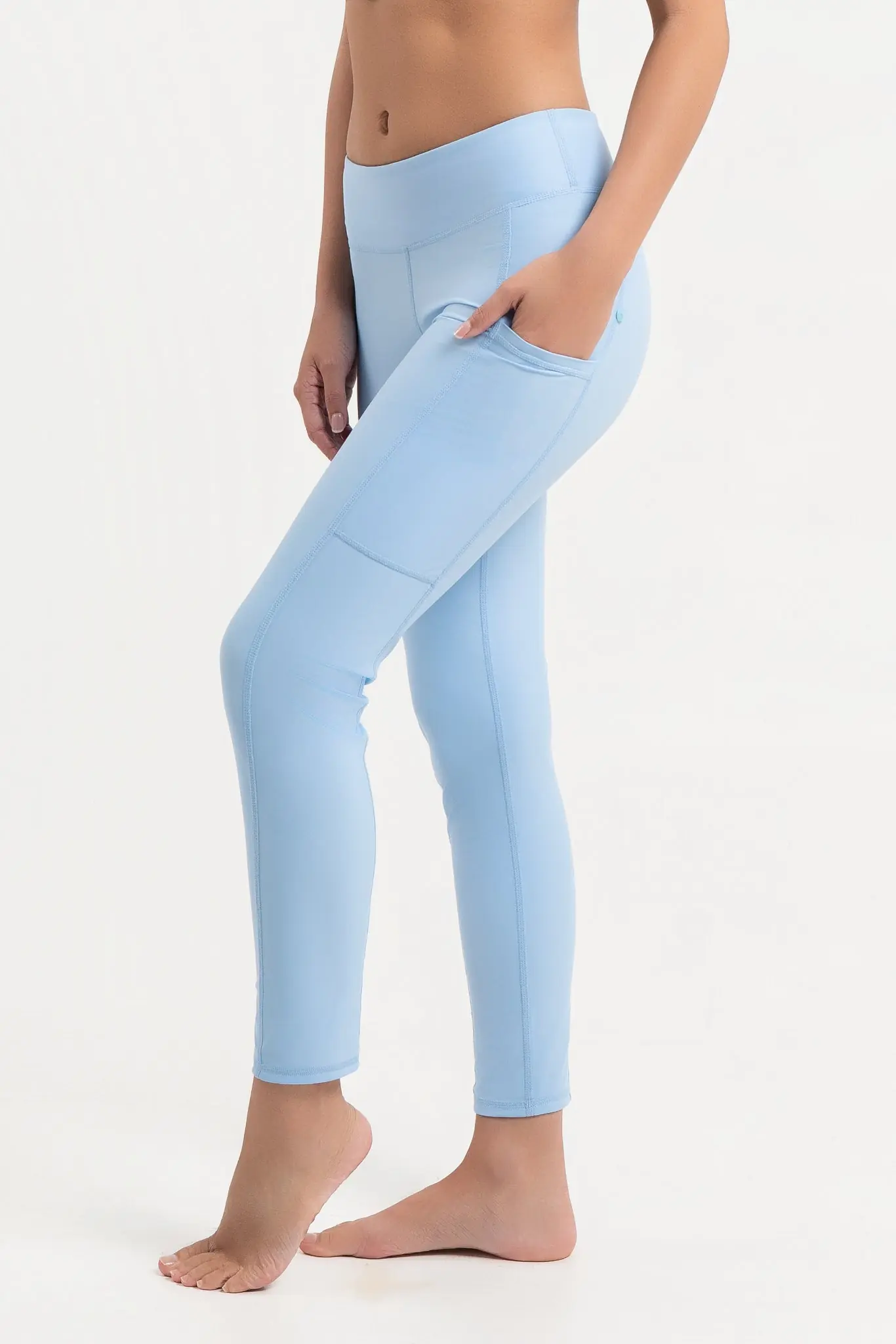Swim Pocket Tights - Sky, photo 2