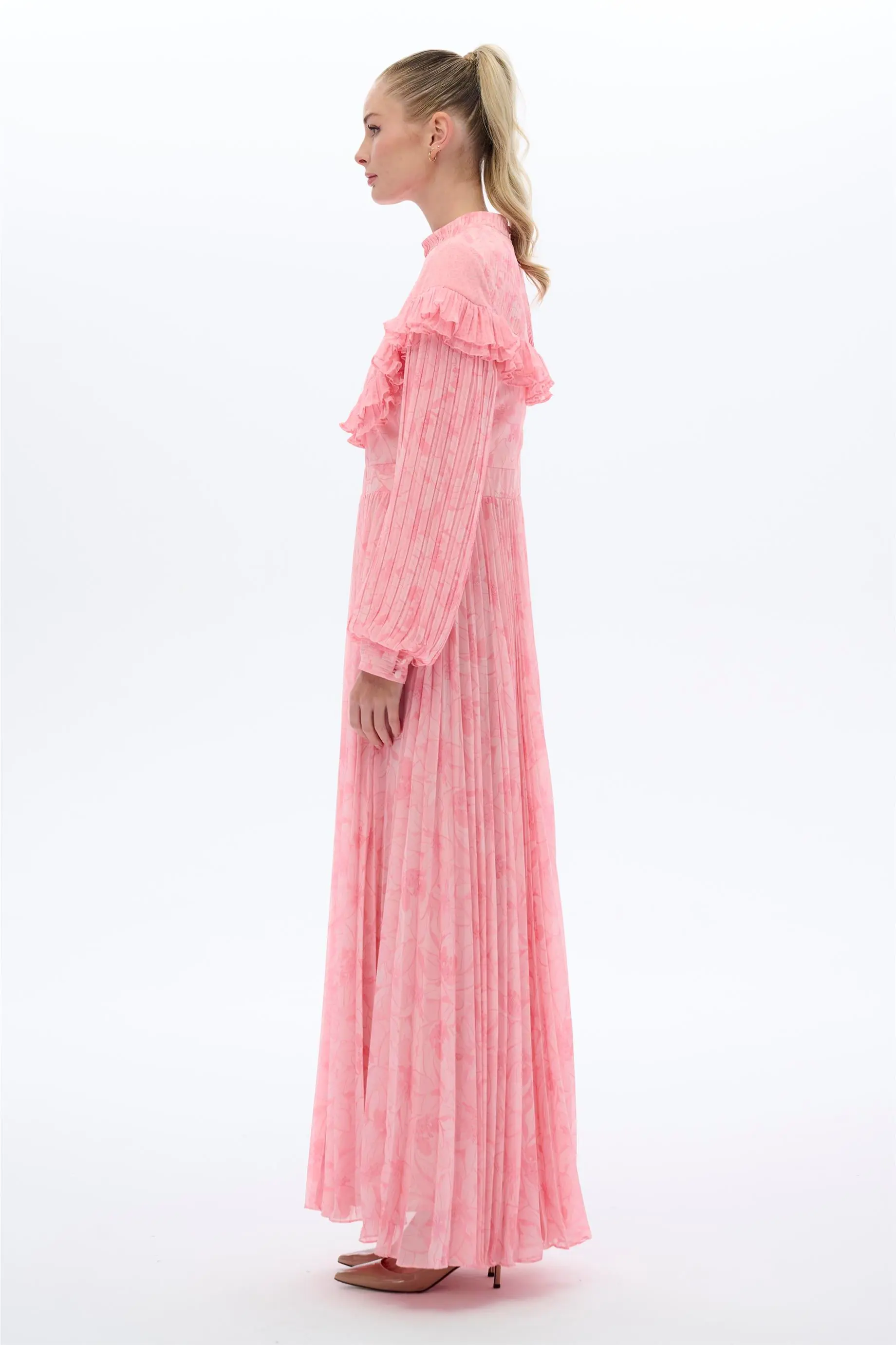 Printed Plata Dress in Pink, photo 3