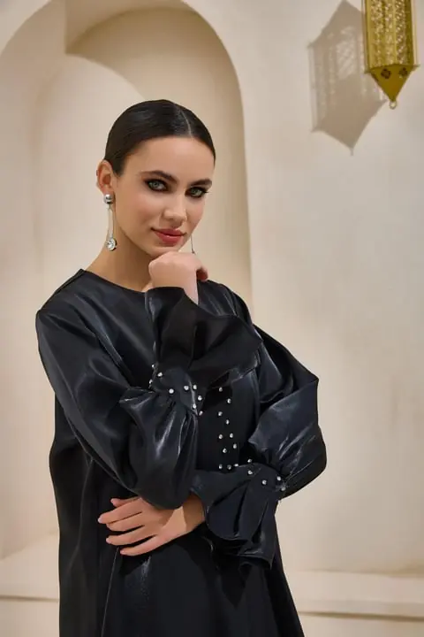 Melis Abaya - Black, photo 2