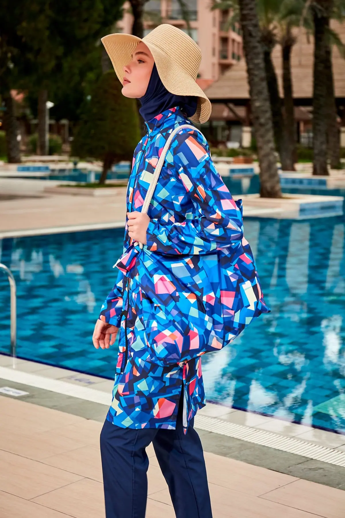 Colourful Burkini Modest Swimwear R2405, photo 4