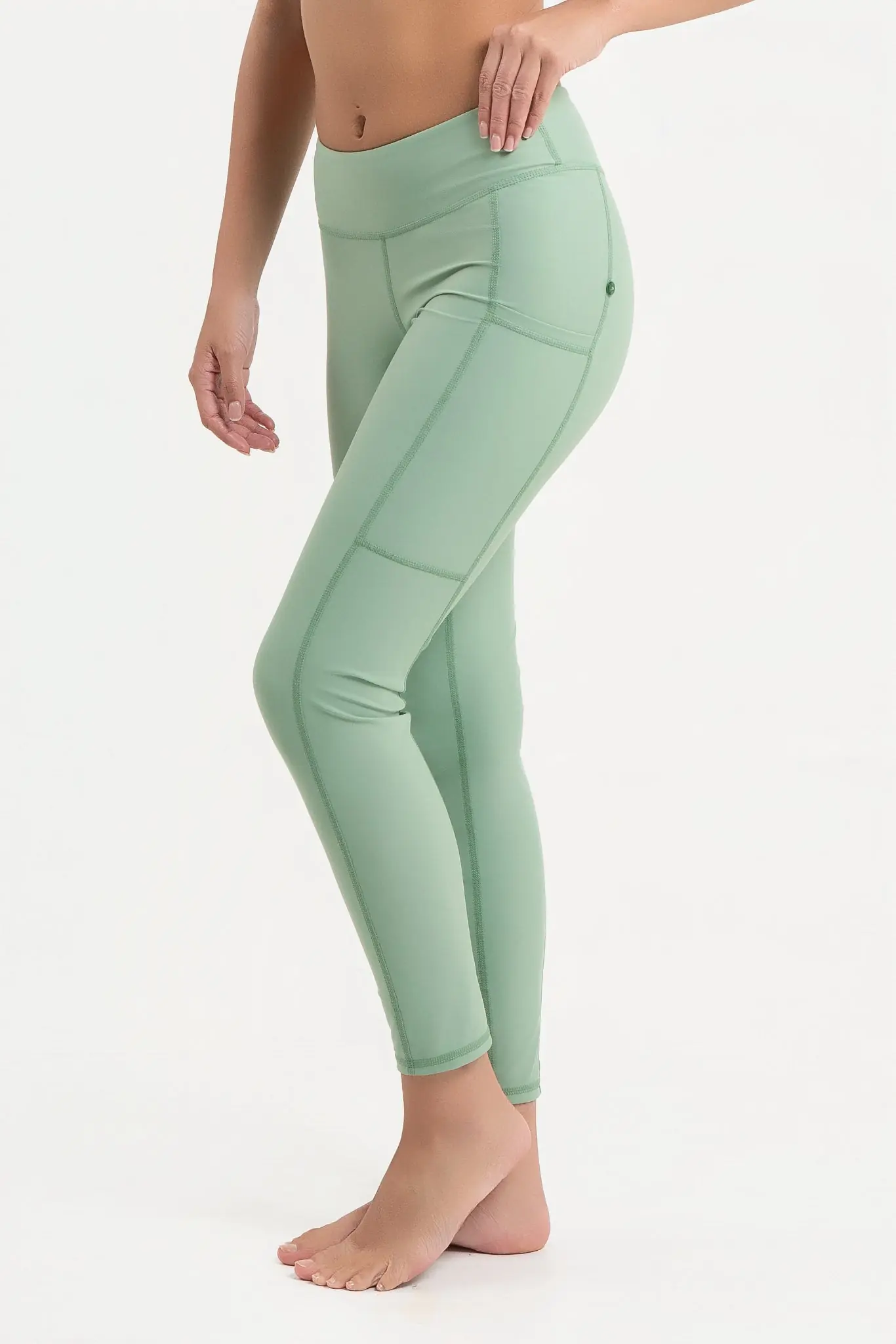 Swim Pocket Tights - Sage, photo 2