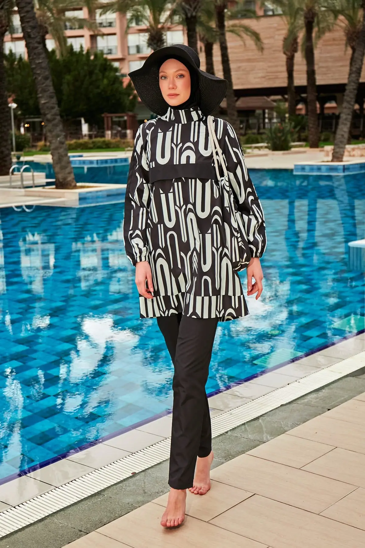 Colourful Burkini Modest Swimwear R2412, photo 3