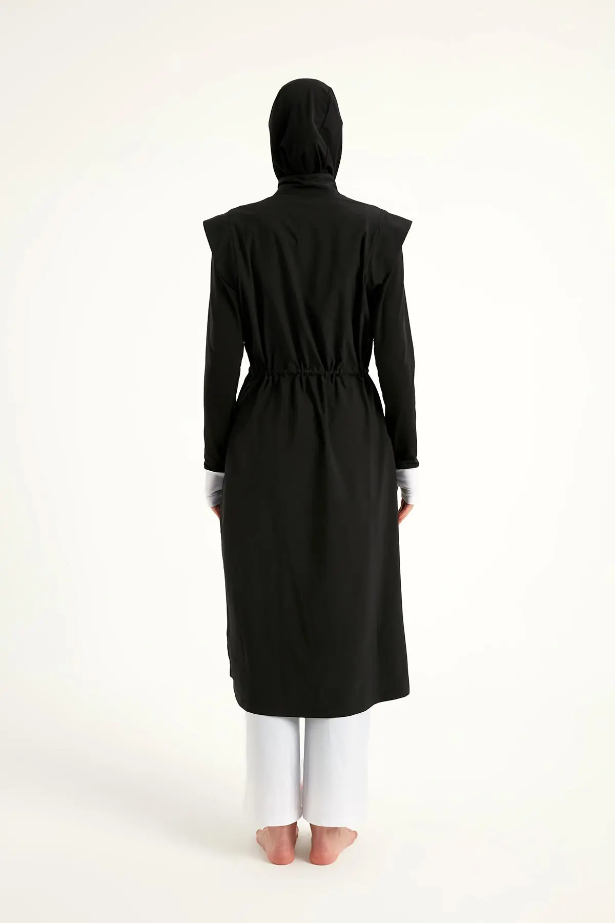 Black Full Coverage Islamic Swimwear Burkini Set M2501-2, photo 8