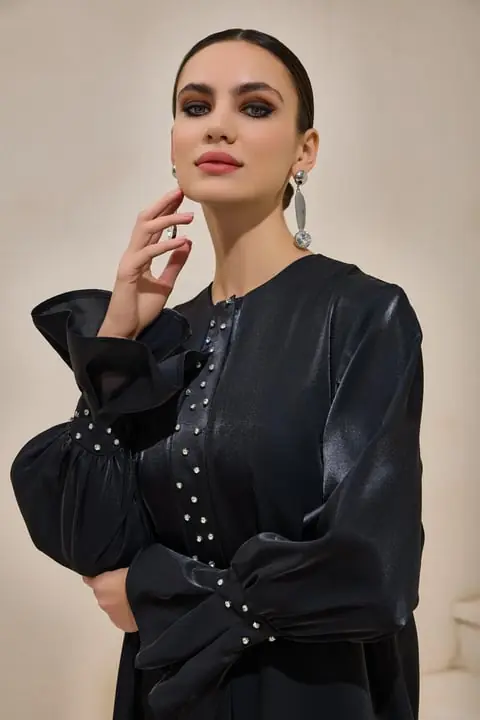 Melis Abaya - Black, photo 3
