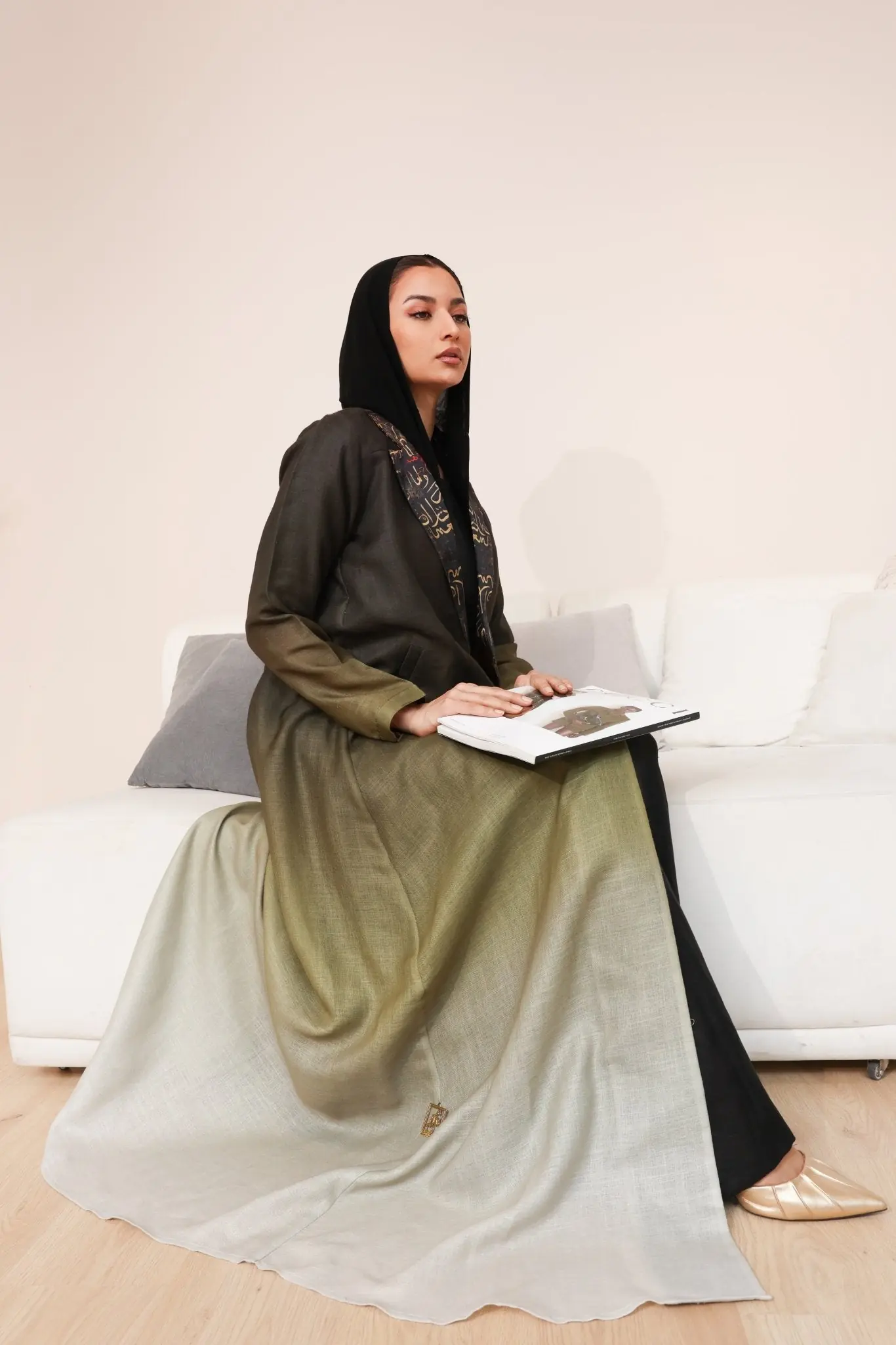 Ruh Sukoon – Tranquility in Motion abaya, photo 3