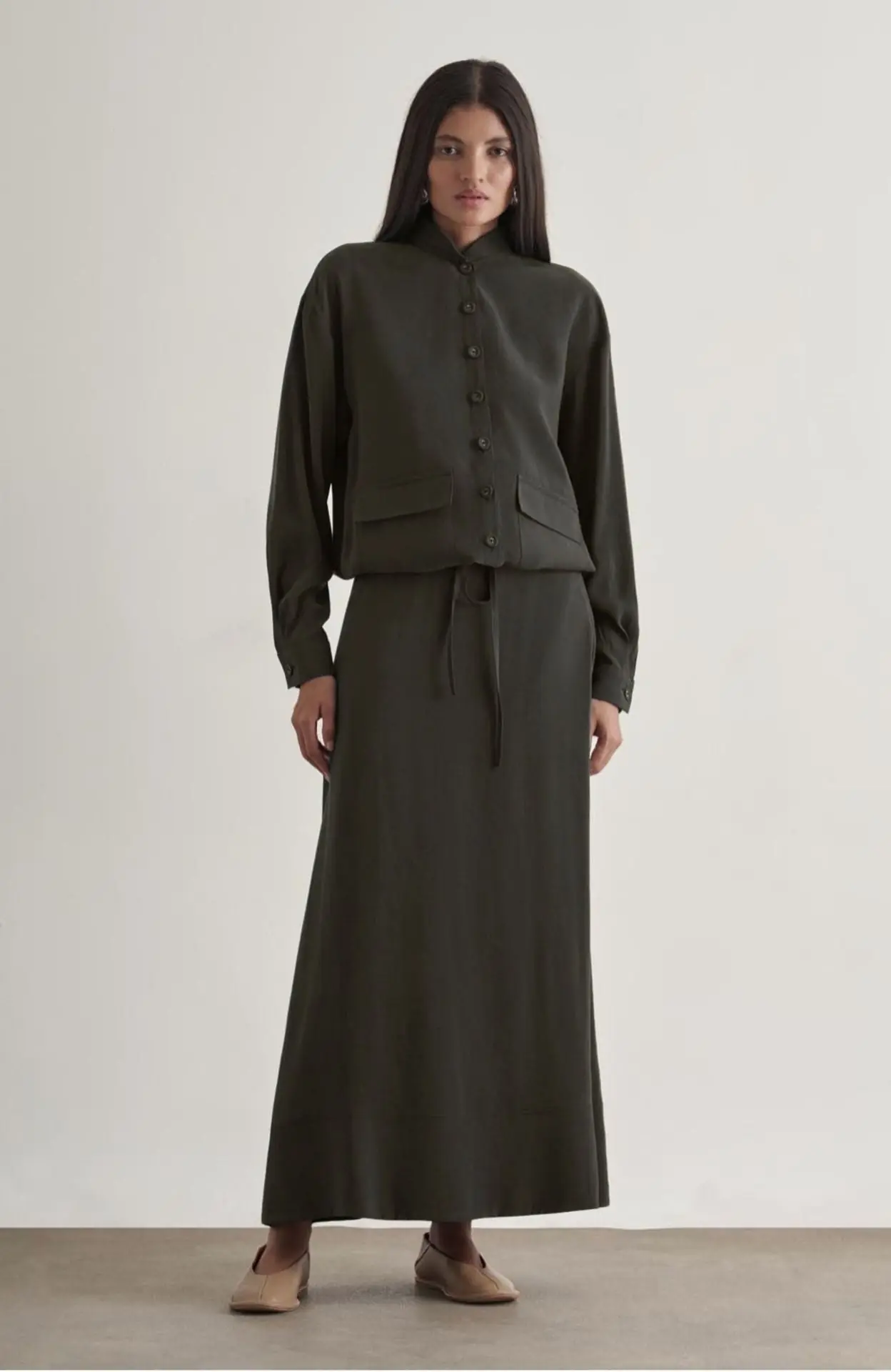 Mizalle Maxi Skirt