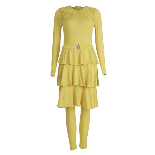 Muse Swim Dress – Yellow, photo 3