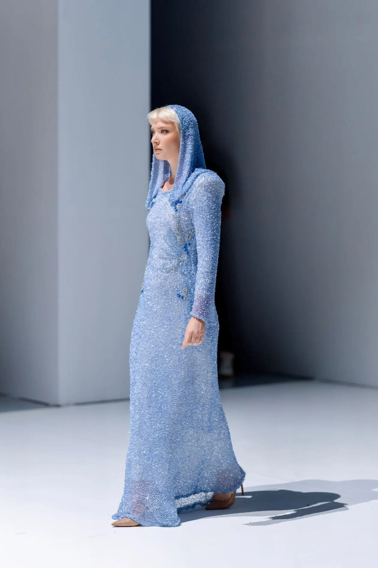 Ivory Bloom The Power of Pain Gown – Light Blue, photo 2