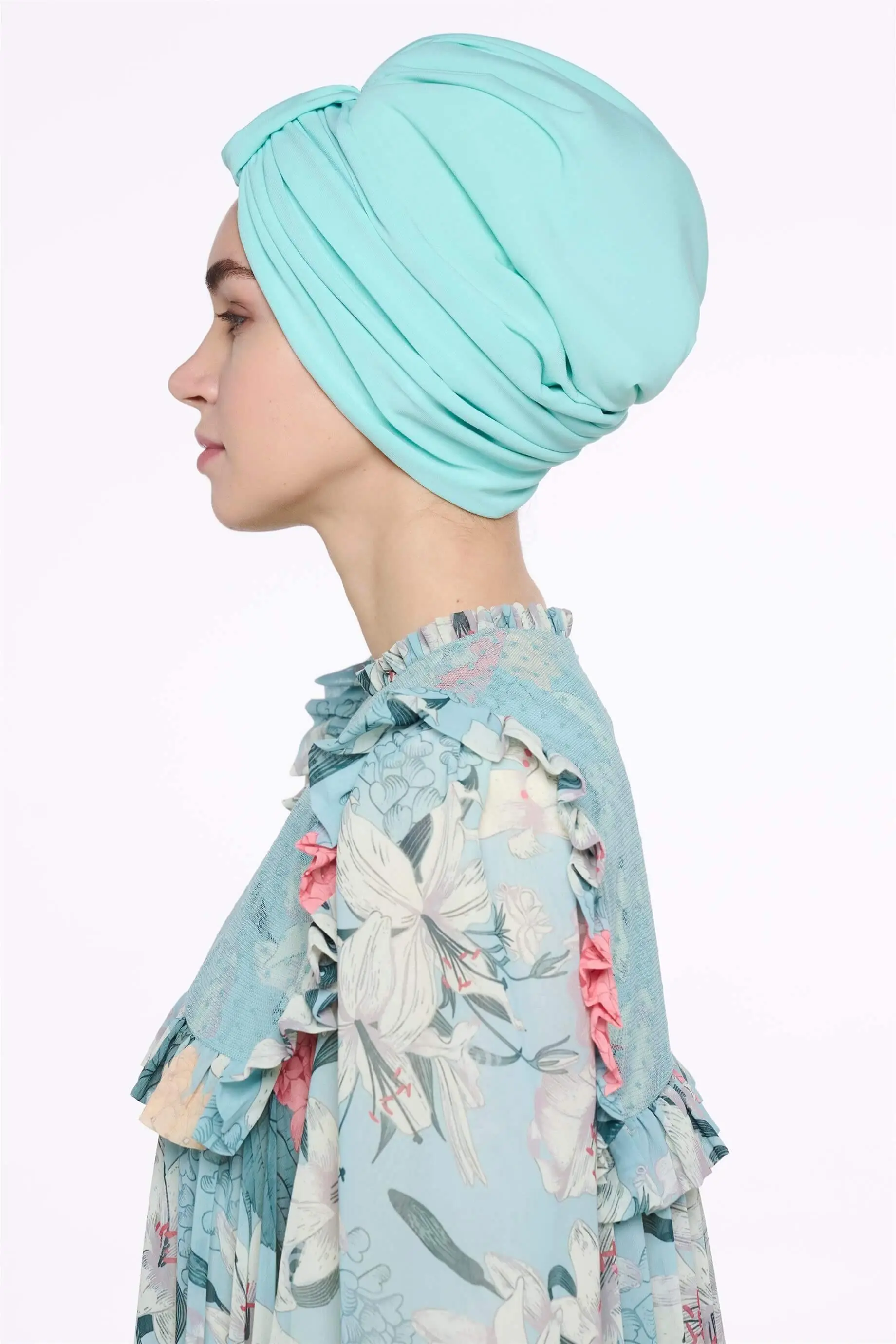 Turquoise Handle-Style Design Bonnet, photo 2