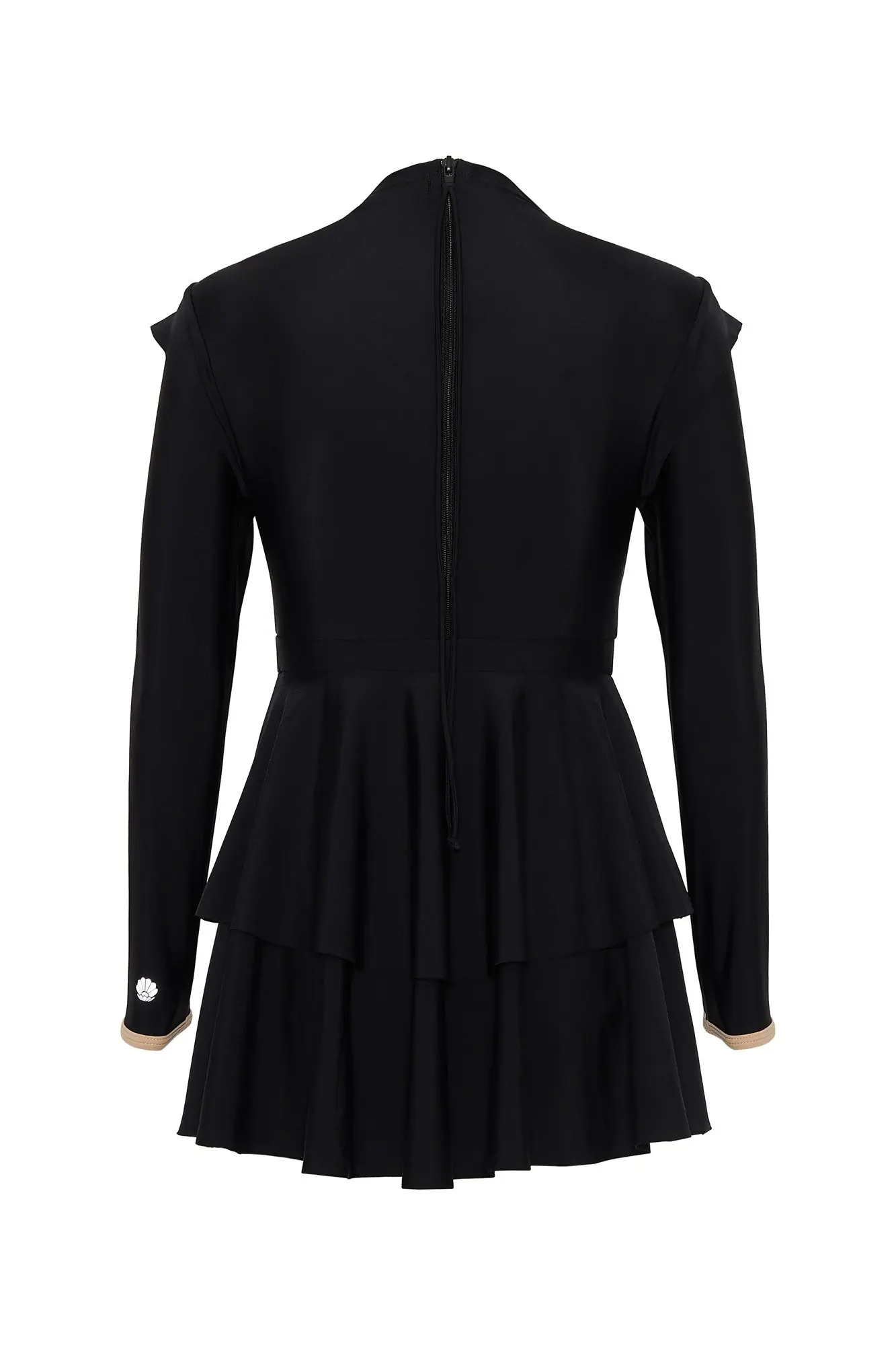 Serena Swim Dress - Black, photo 5