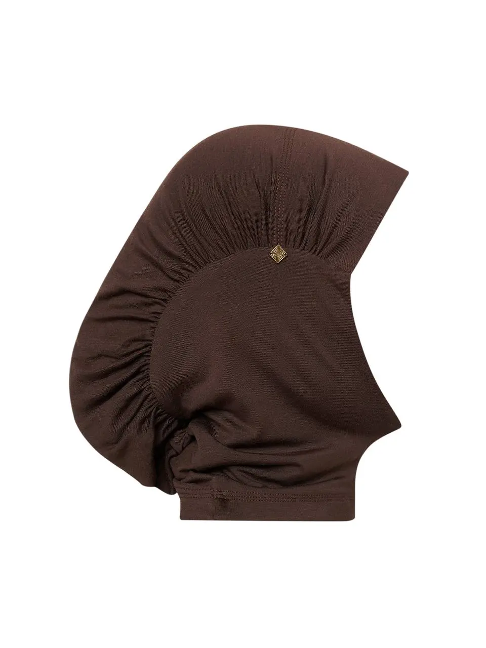 Shell Bonnet – Chocolate Brown