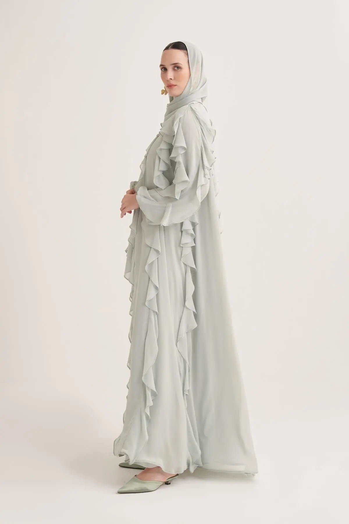Lola Abaya & Scarf – Mint, photo 3