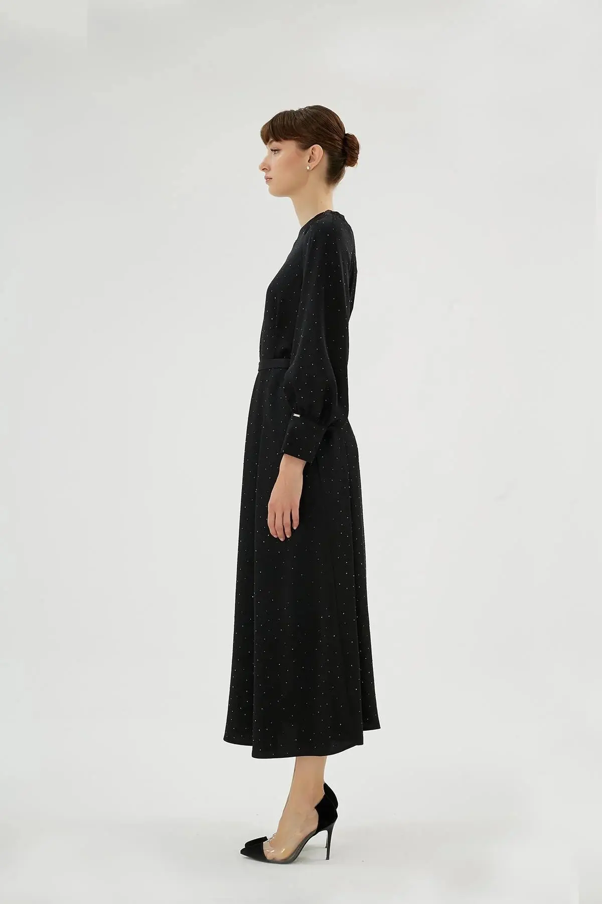 Eliza Embellished Dress – Black, photo 5