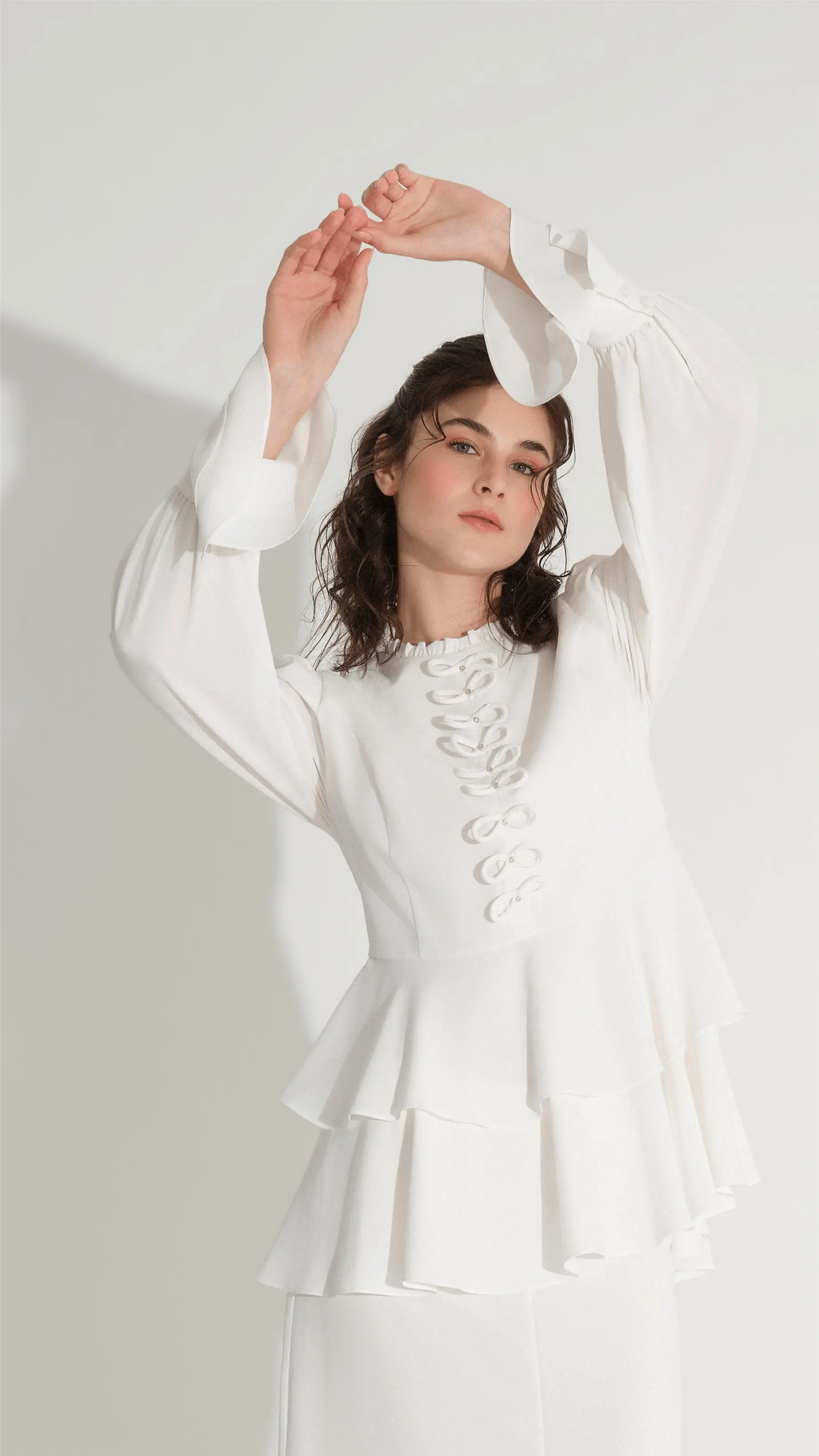 Bow Detail Set – White, photo 2