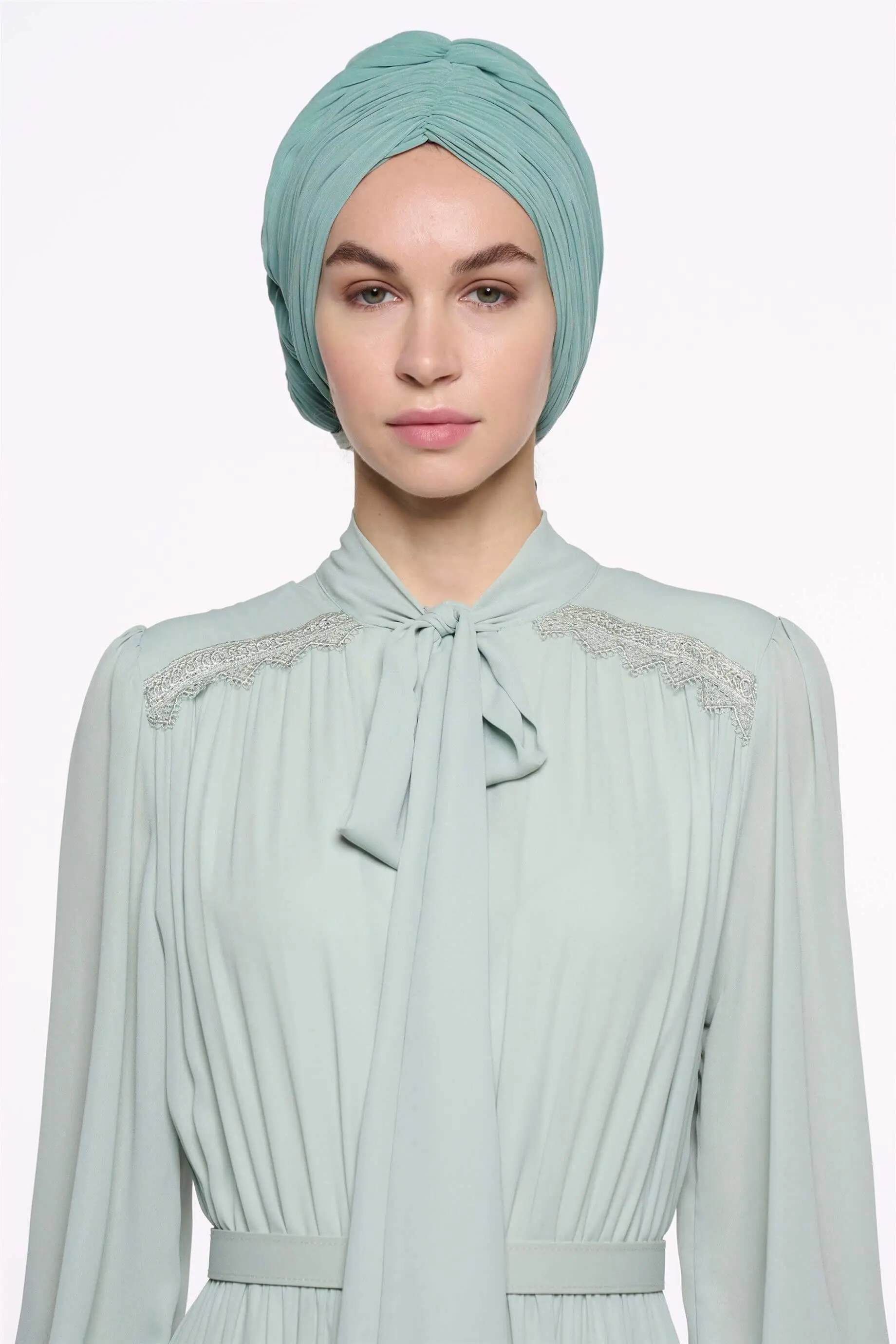 ÇAPRAZ BAĞLAMALI BONE Mint