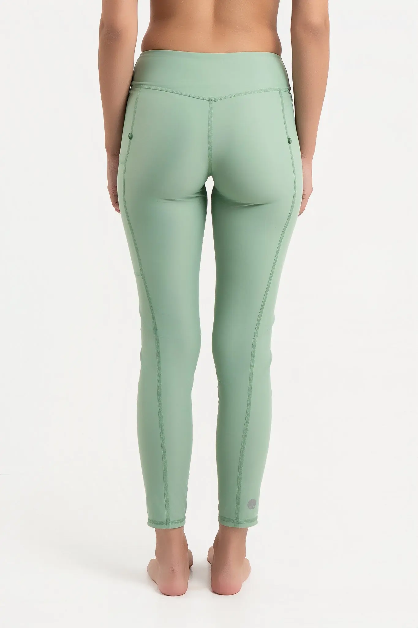 Swimming Leggings with Pockets - Sage, photo 3