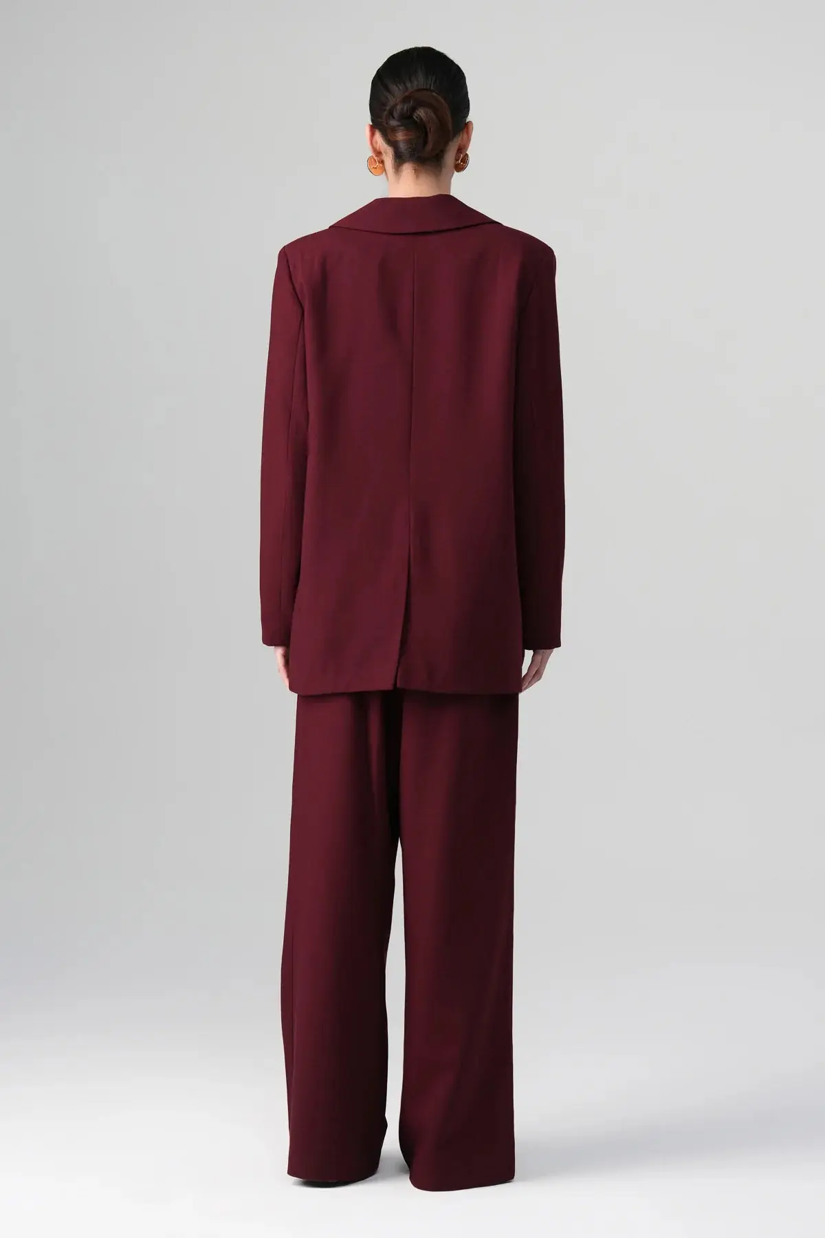 Aren Modal Suit Set – Bordeaux, photo 7
