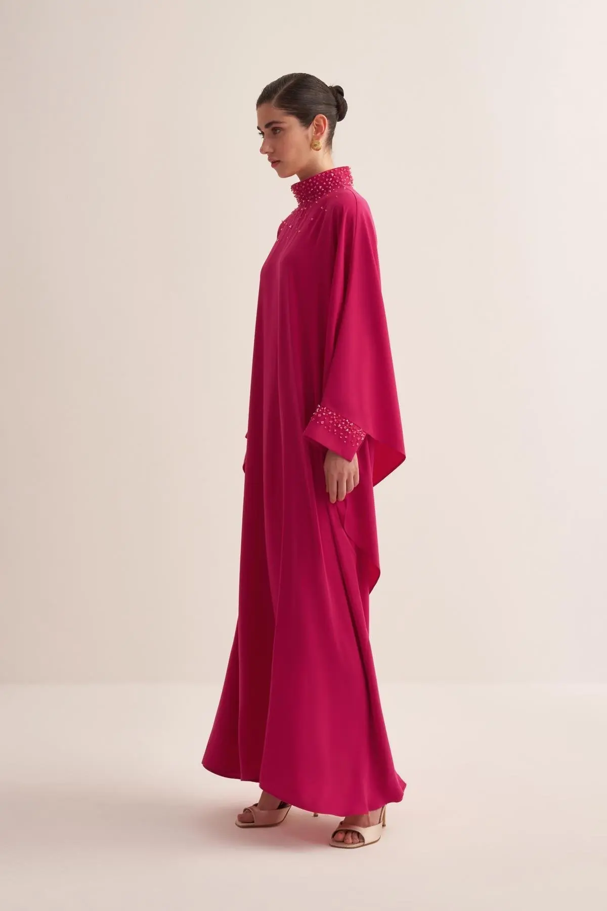 Lilies Kaftan – Fuchsia, photo 3