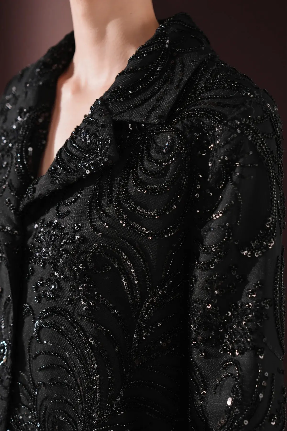 Kaelis Embellished Suit – Black, photo 3