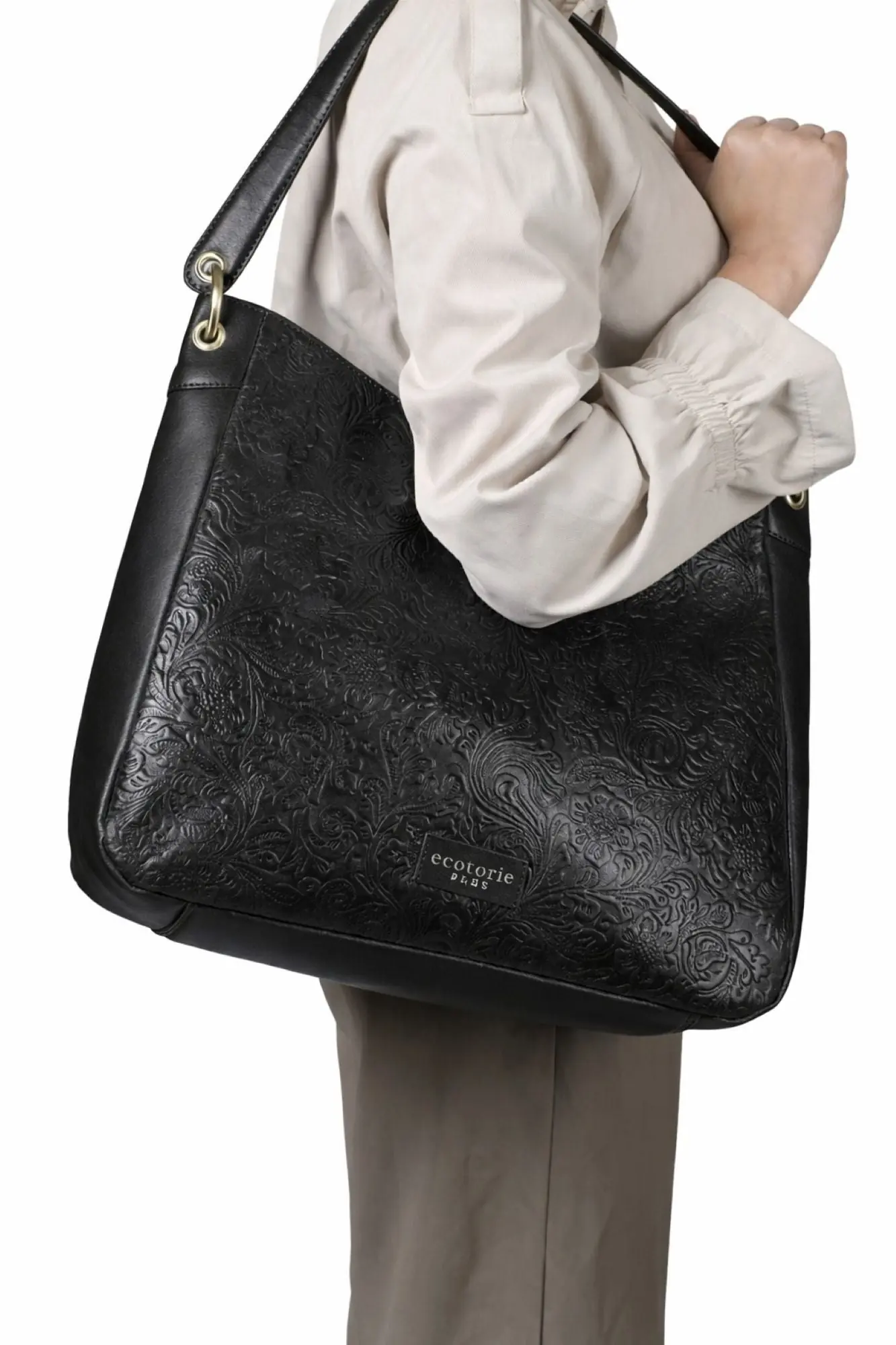 Ecotorie - Johnson - Shoulder Bag - Black, photo 4