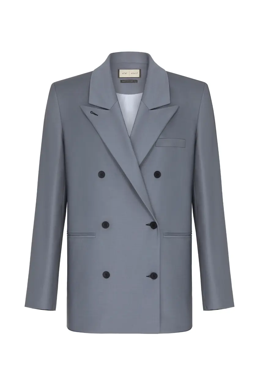 Broadway Double-Breasted Jacket Premium - Wool Blend, photo 2