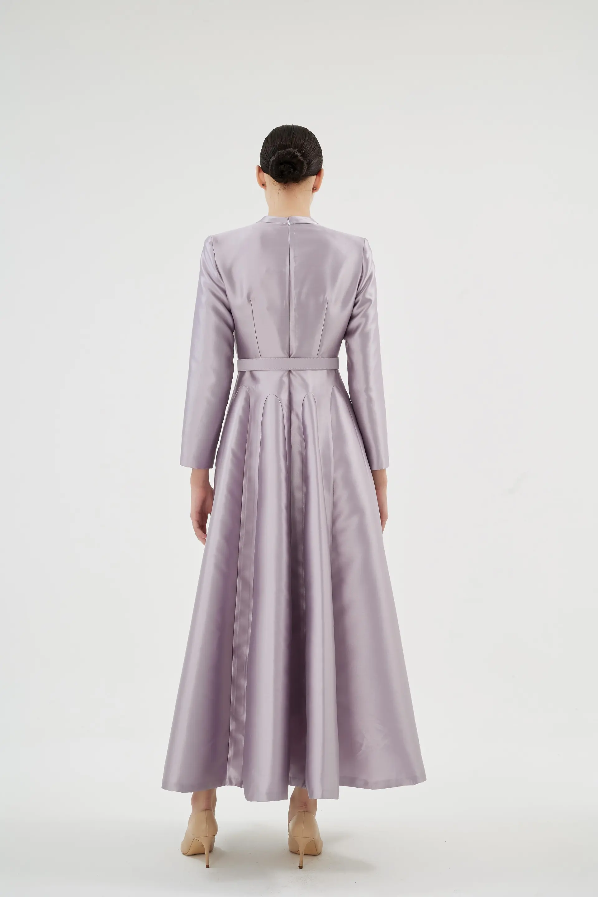 Scarlet Crystal Detail Dress – Lilac, photo 4