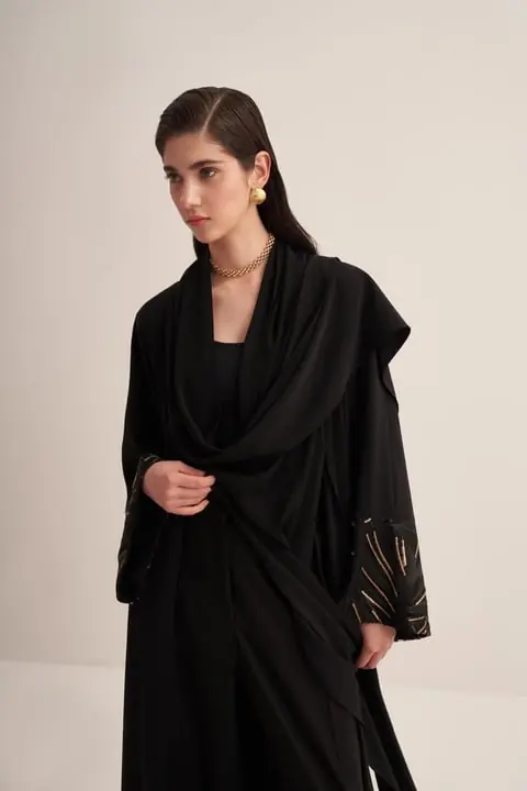 Noha Abaya - Black, photo 3