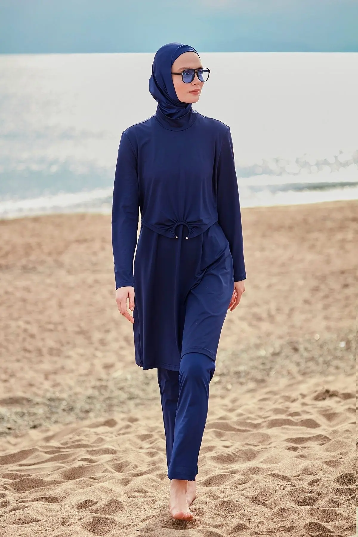 Lycra Navy Burkini Modest Swimwear M2462, photo 5