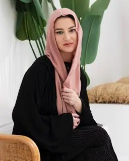 Blush Pink Hijab, photo 3