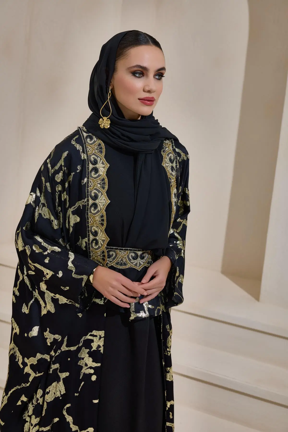 Exclusive Abaya Set Black, photo 2