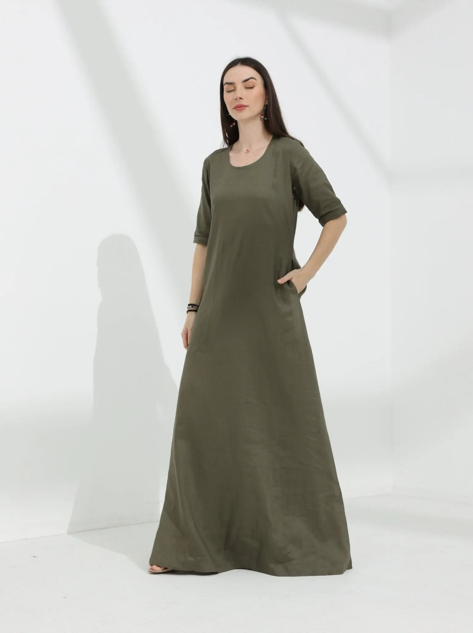 Linen Abaya dress, photo 6