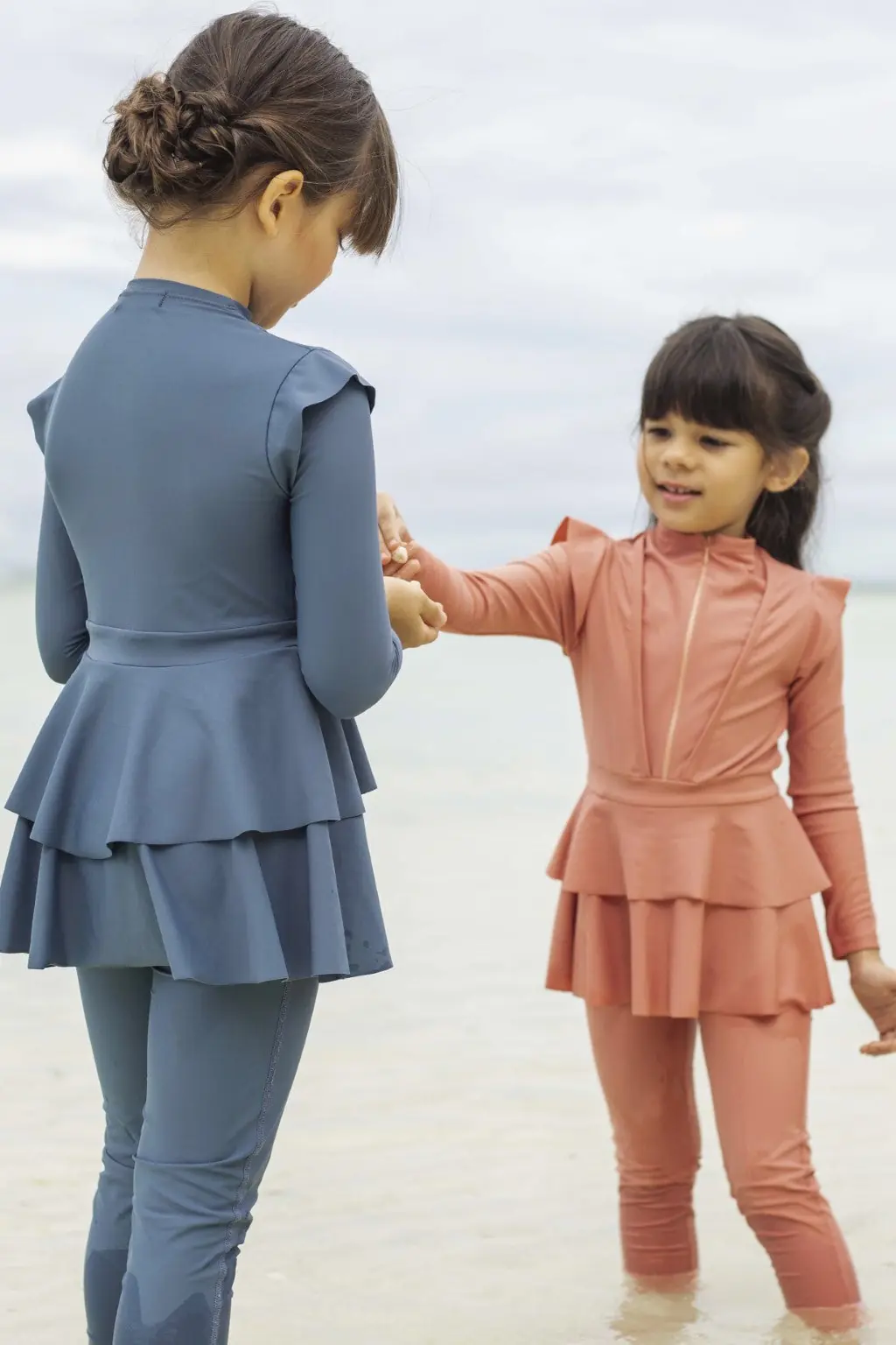 Serena Kids Two Piece Swimwear - Coral, photo 5
