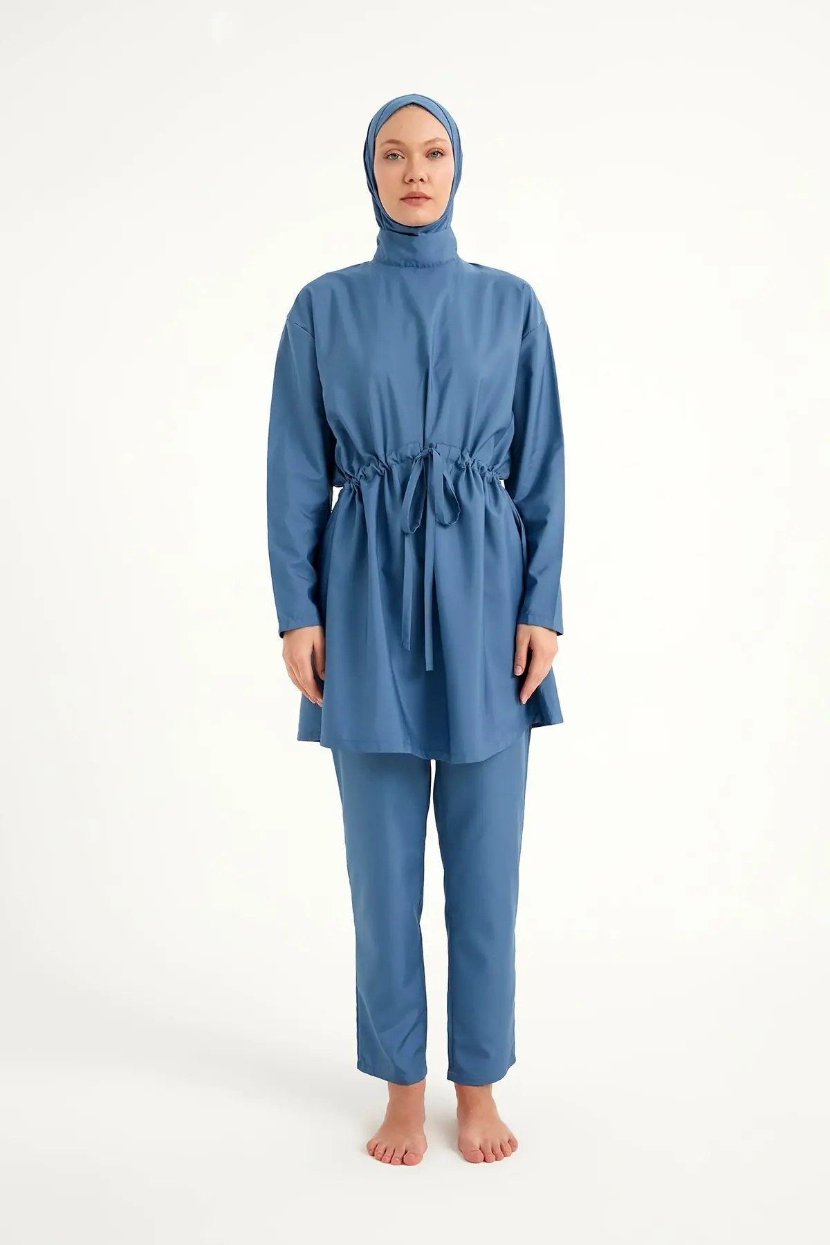 Andalus Full Coverage Burkini Set with Front Ruching A2502-6, photo 4