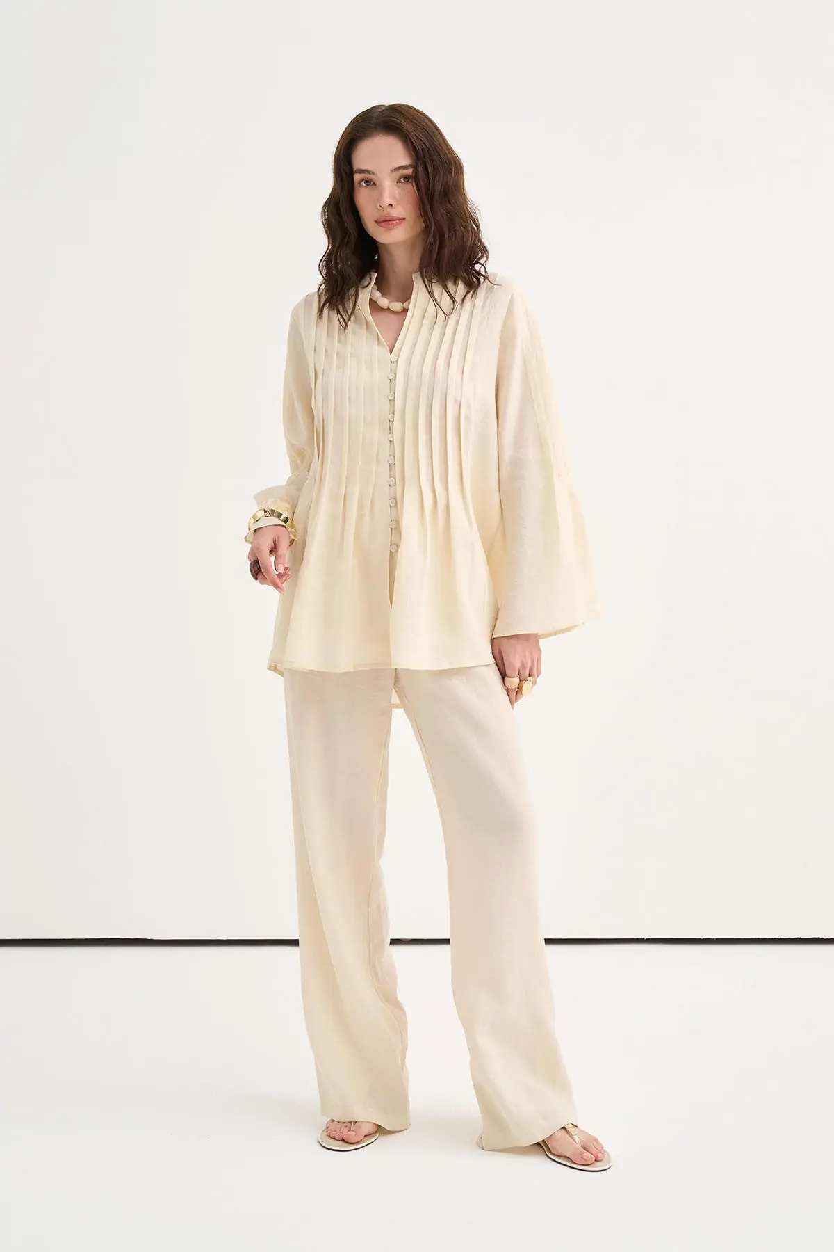 Cep Detaylı Tencel Pantolon, photo 6