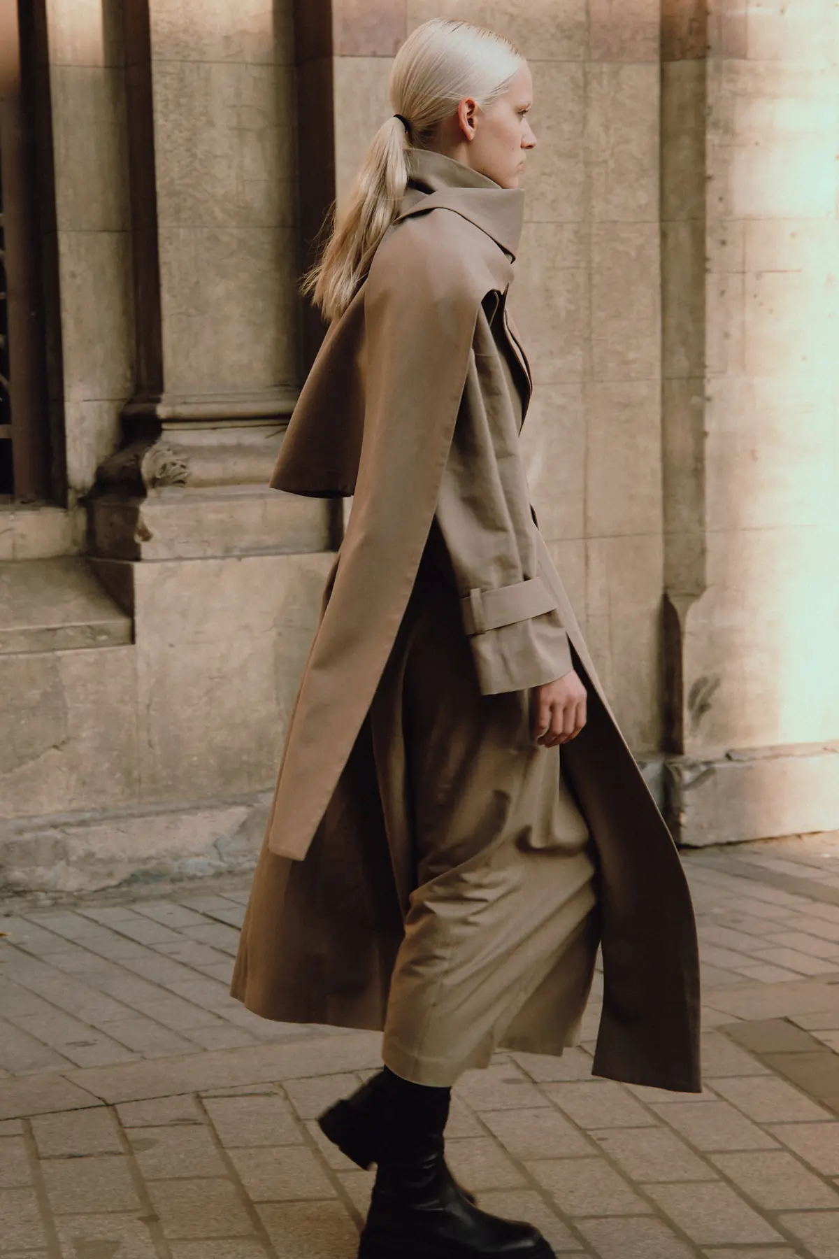 KEMERLİ İKİLİ TRENCHCOAT, photo 4