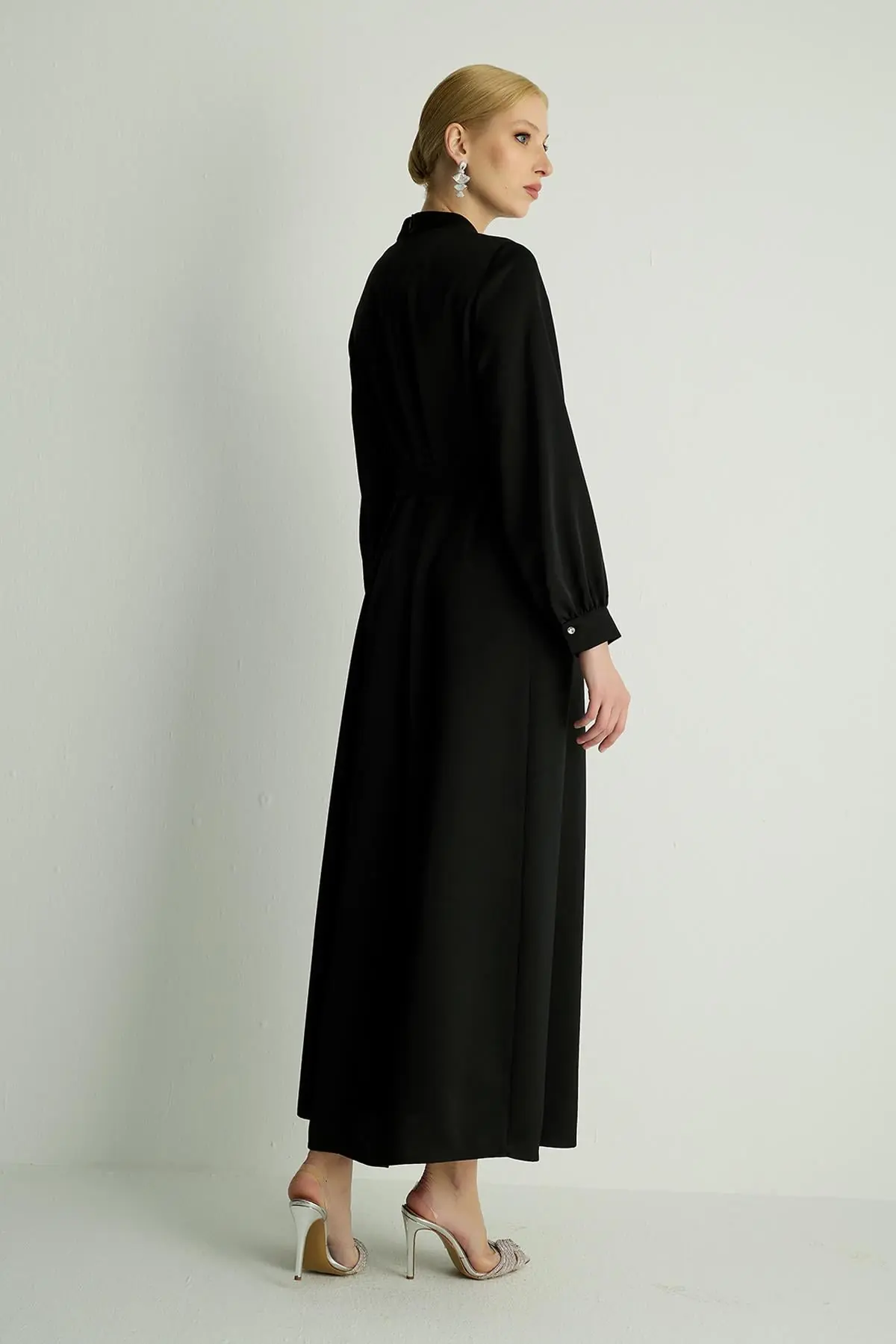 Ribbon Dress — Black, photo 5