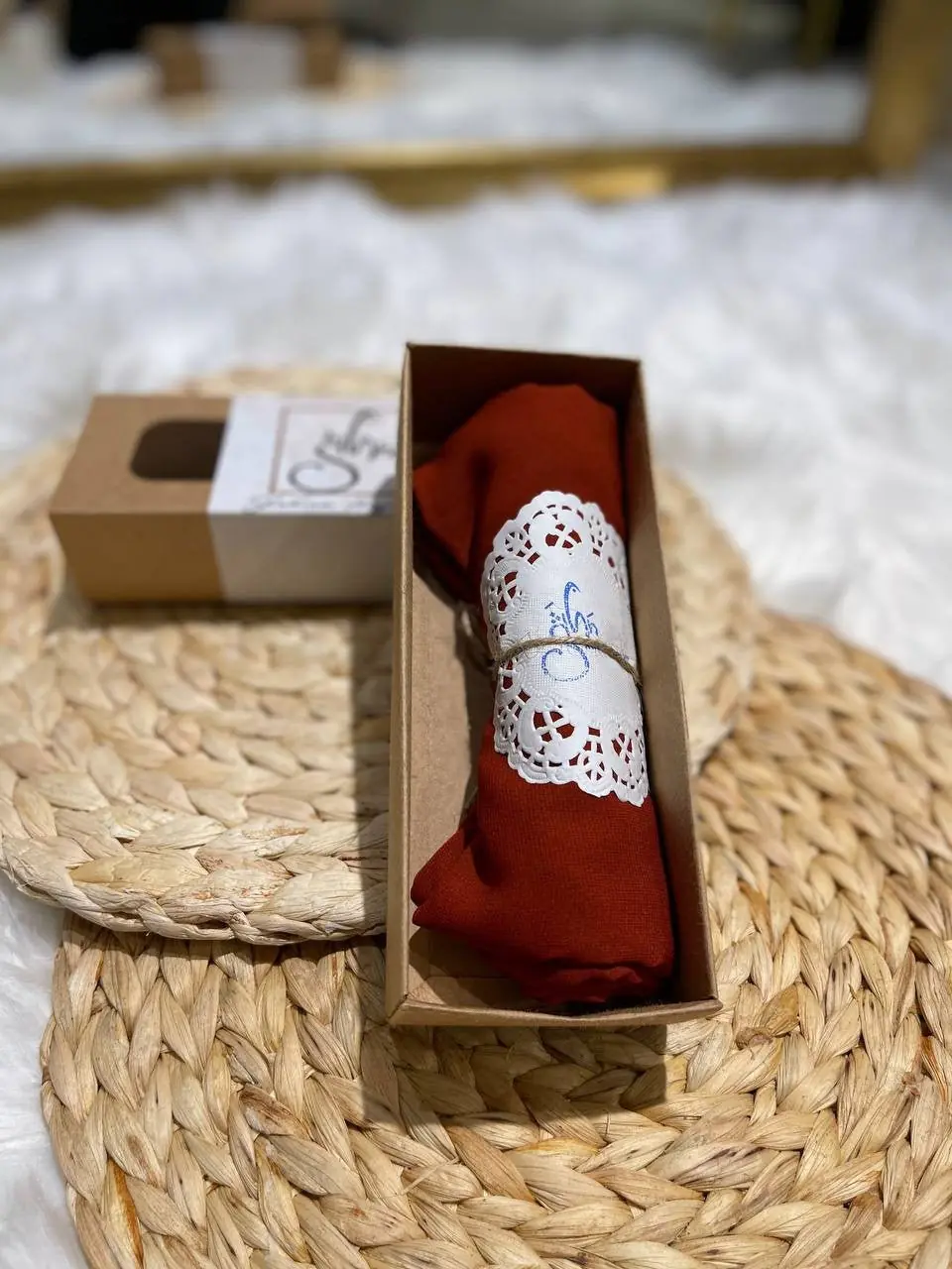 Flame Red Hijab