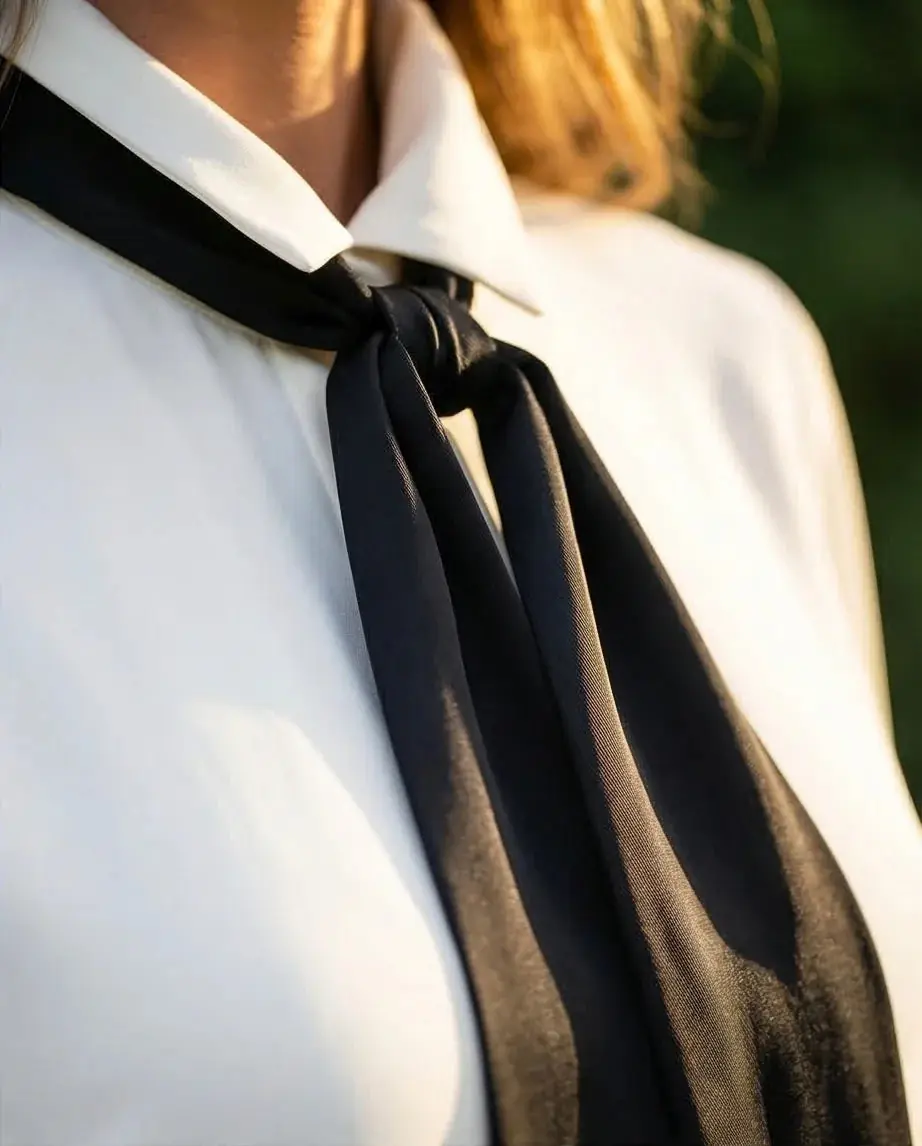 Contrast Bow Detail Maxi Dress – Ivory & Black, photo 4