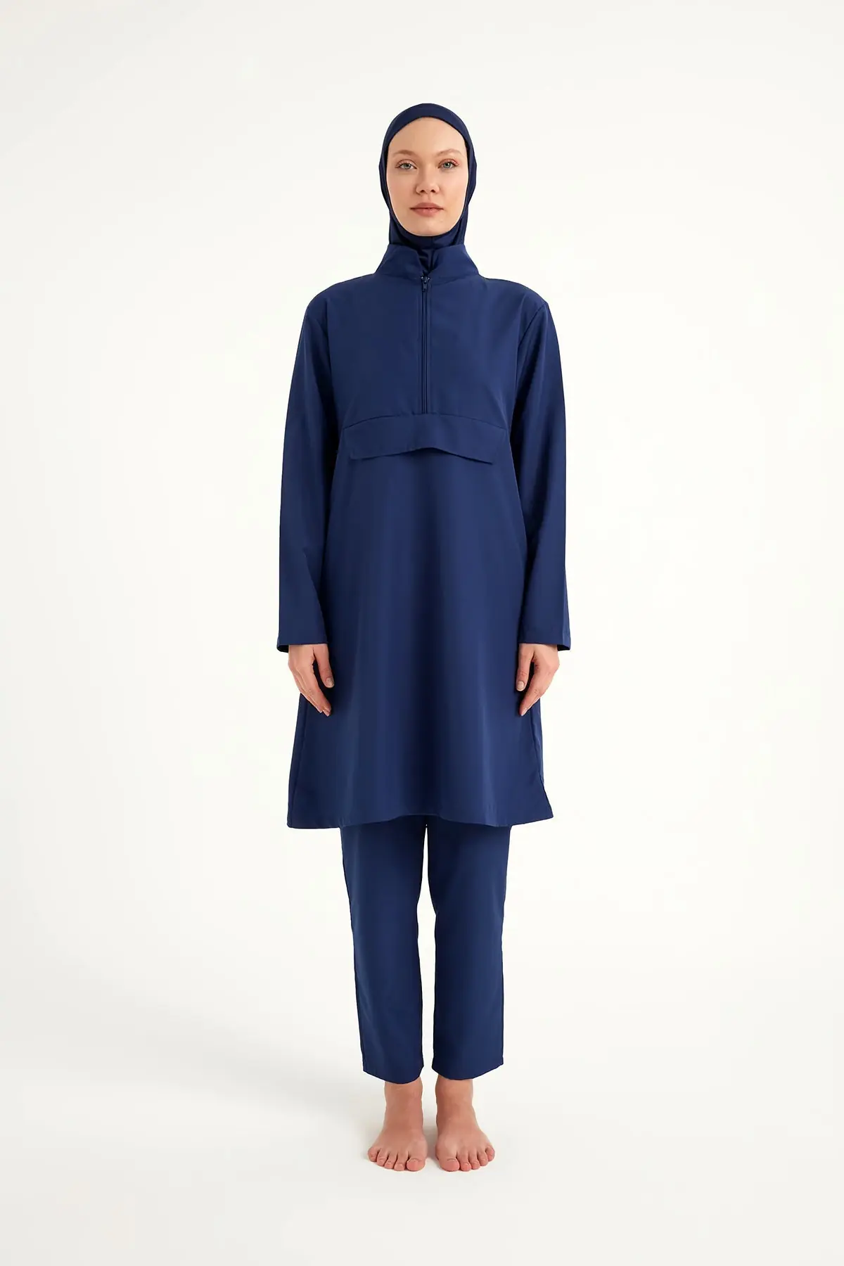 Andalus Navy Full Coverage Burkini Set for Women A2503-2, photo 4