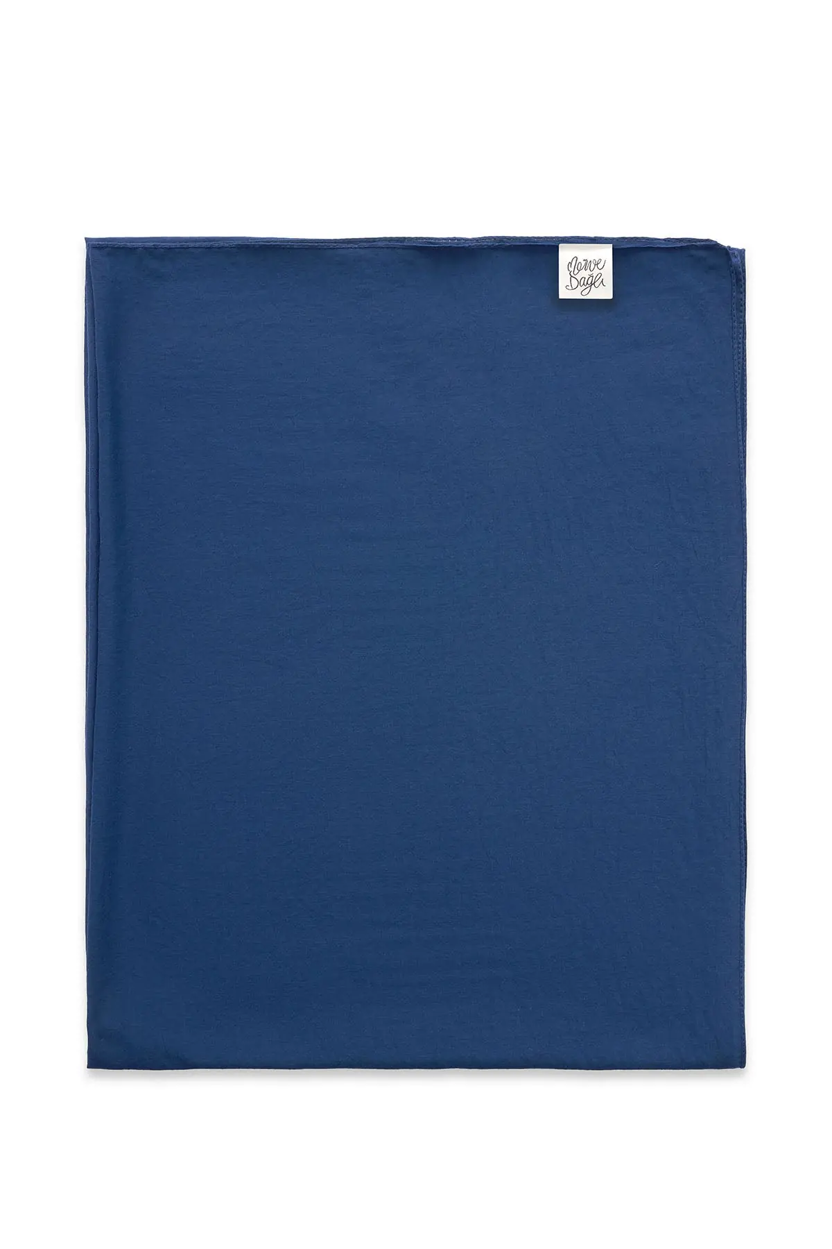 NOBLE TOUCH Cotton Shawl – Navy Blue, photo 3