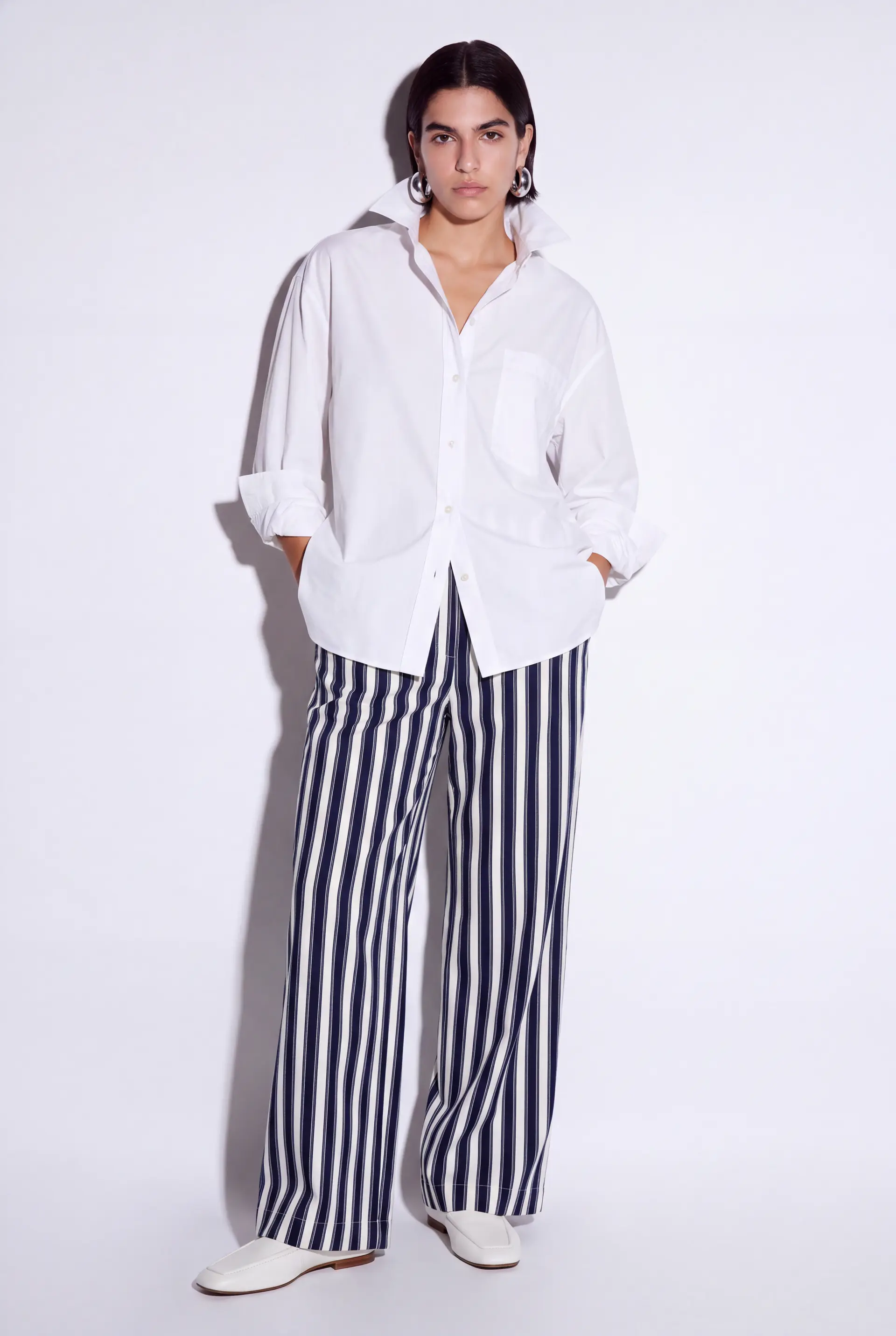 Colette Low Waist Pants 100% Cotton, photo 3