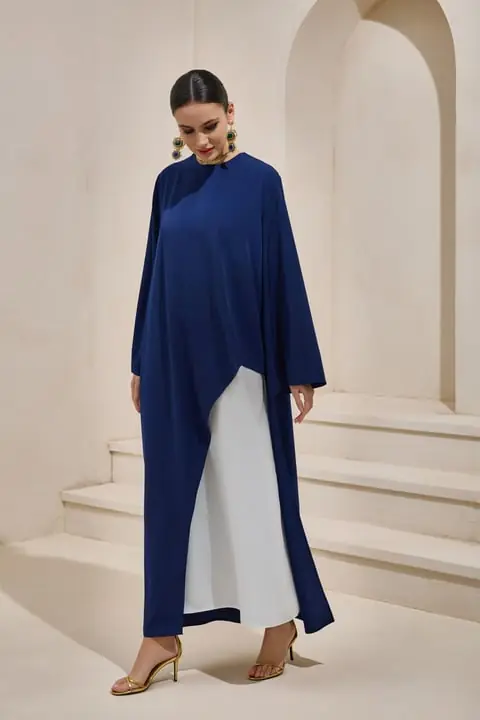 Double Dress Set - Navy Blue, photo 2