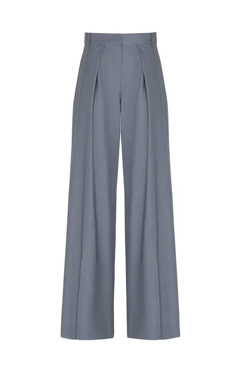 Broadway High-Waisted Pants Premium - Wool Blend, photo 2