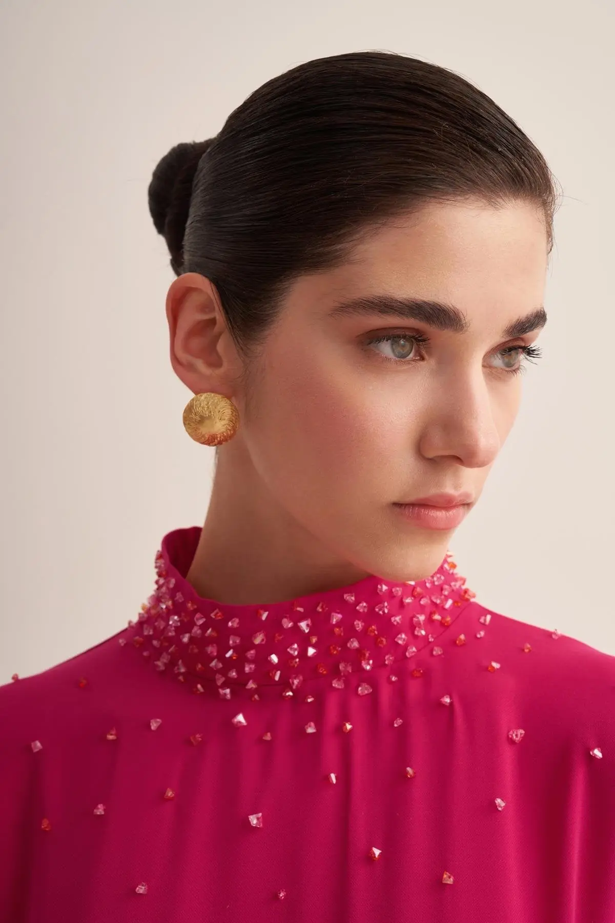 Lilies Kaftan – Fuchsia, photo 2