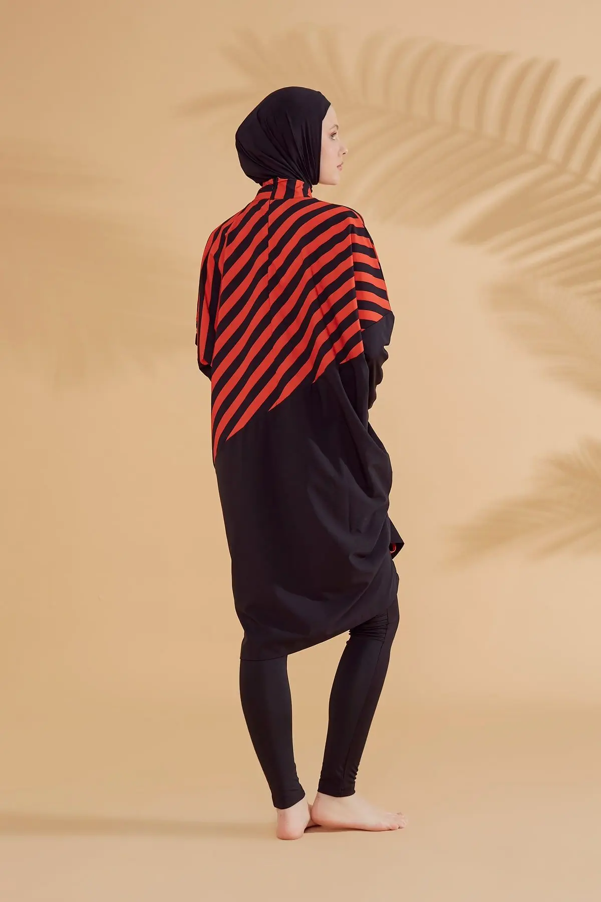 Woven Black Burkini Modest Swimwear M2307, photo 7