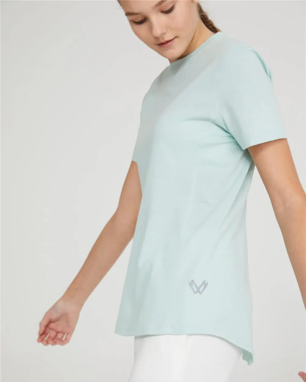 Bisiklet Yaka Koton T-shirt, photo 2