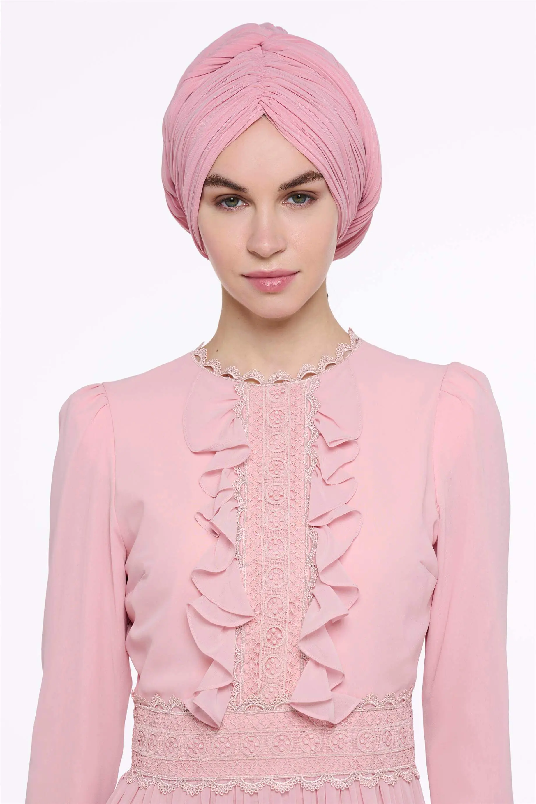 ÇAPRAZ BAĞLAMALI BONE Pembe