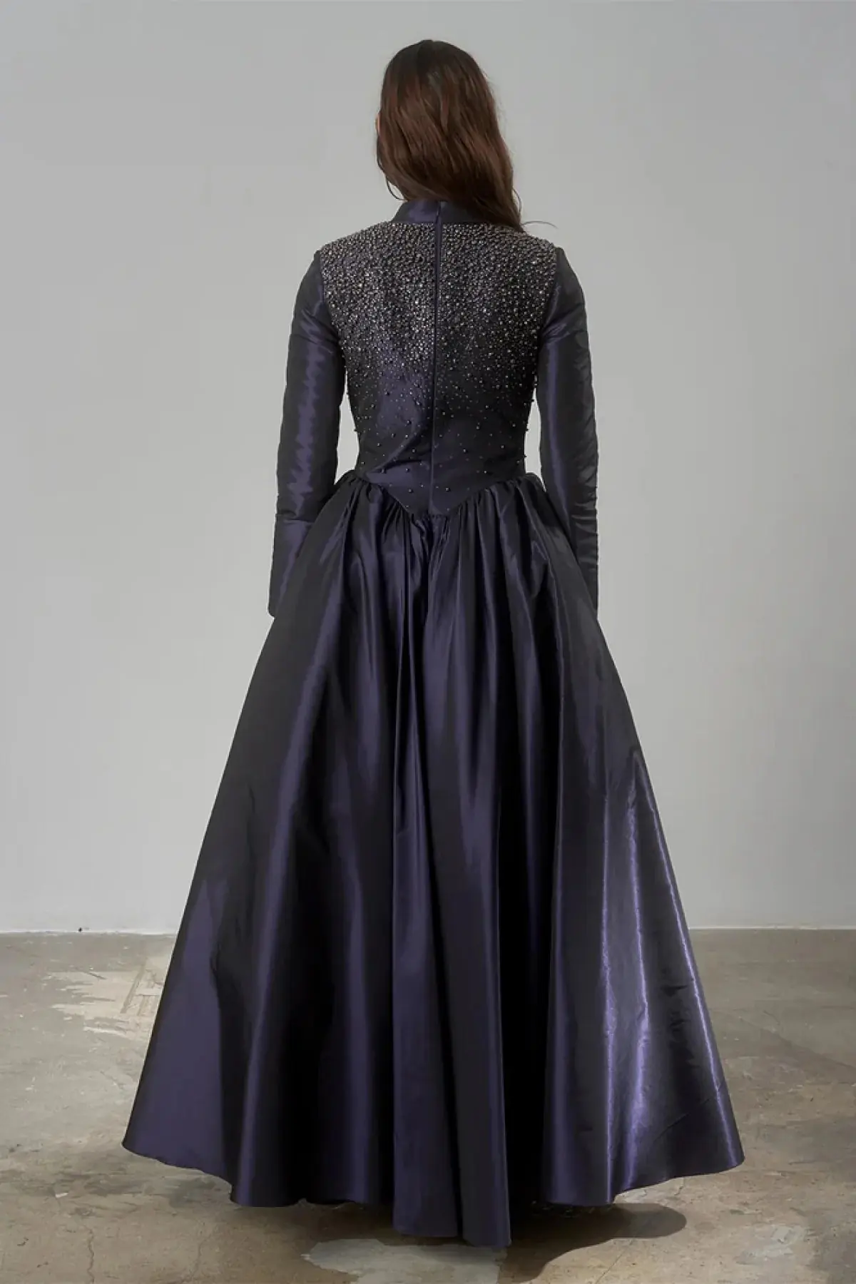 Embellished Princess Ball Gown – Navy, photo 4